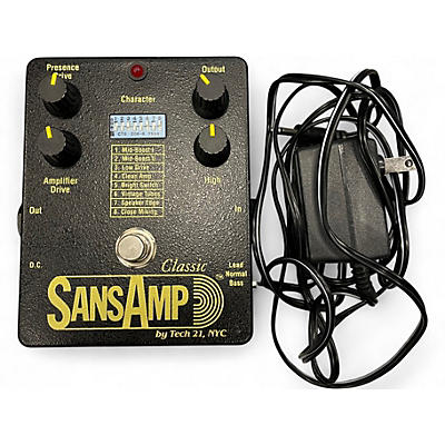 Used Tech 21 SANSAMP Classic Effect Pedal