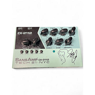 Used Tech 21 SANSAMP DI-2112 Effect Pedal