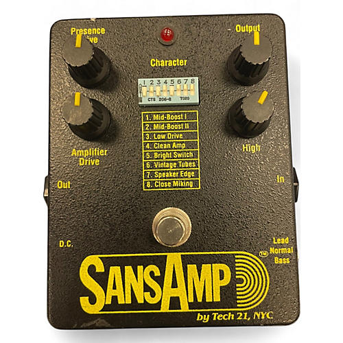 Tech 21 Used Tech 21 SANSAMP  Guitar Preamp