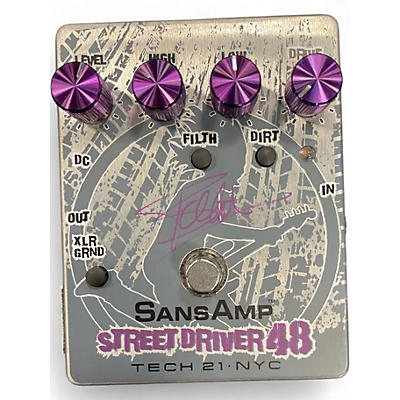 Used Tech 21 SANSAMP STREET DRIVER 48 Bass Effect Pedal