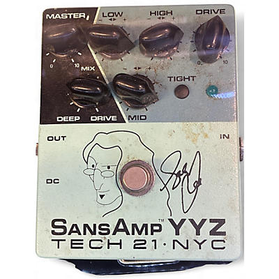 Used Tech 21 SANSAMP YYZ Effect Pedal