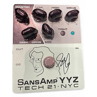 Used Tech 21 SANSAMP YYZ Effect Pedal