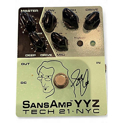 Used Tech 21 SANSAMP YYZ Effect Pedal
