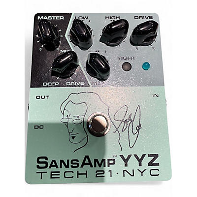 Used Tech 21 SANSAMP YYZ Effect Pedal
