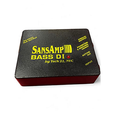 Used Tech 21 SansAmp Bass DI Bass Preamp
