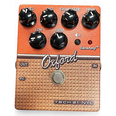 Used Tech 21 SansAmp Oxford Orange Effect Pedal
