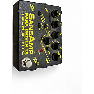 Used Tech 21 SansAmp Para Driver DI Preamp Pedal Pedal