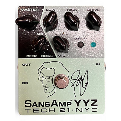 Used Tech 21 SansAmp YYZ Effect Pedal