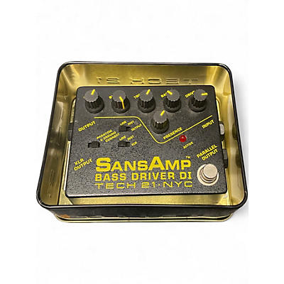 Used Tech 21 Sansamp Bass Driver DI Effect Pedal