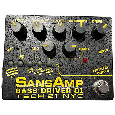 Used Tech 21 Sansamp Bass Driver DI v2 Effect Pedal