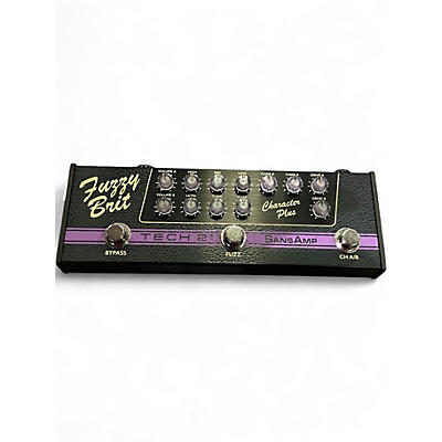 Used Tech 21 Sansamp Character Plus Fuzzy Brit Effect Pedal