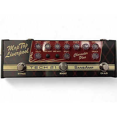 Used Tech 21 Sansamp Character Plus Series Mop Top Liverpool Effect Pedal