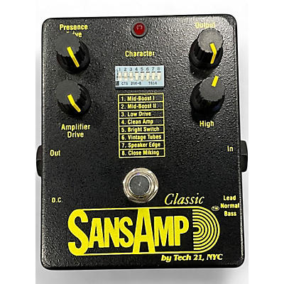 Used Tech 21 Sansamp Classic SA1 Effect Pedal