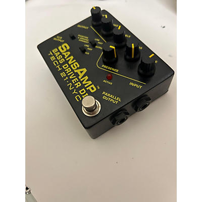 Tech 21 Used Tech 21 Sansamp PBDR Bass Driver DI Bass Effect Pedal