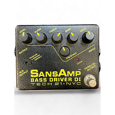 Tech 21 Used Tech 21 Sansamp PBDR Bass Driver DI Bass Effect Pedal