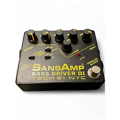 Tech 21 Used Tech 21 Sansamp PBDR Bass Driver DI Bass Effect Pedal