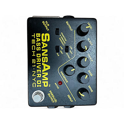 Tech 21 Used Tech 21 Sansamp PBDR Bass Driver DI Bass Effect Pedal