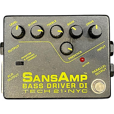 Tech 21 Used Tech 21 Sansamp PBDR Bass Driver DI Bass Effect Pedal