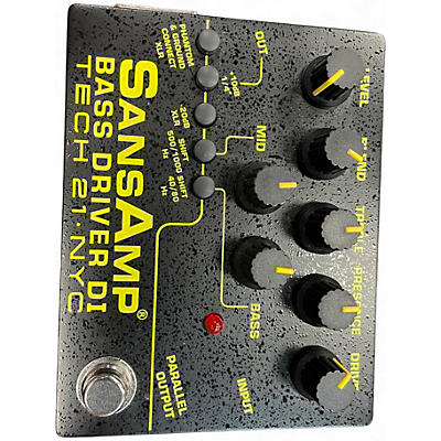 Used Tech 21 Sansamp PBDR Bass Driver DI Bass Effect Pedal