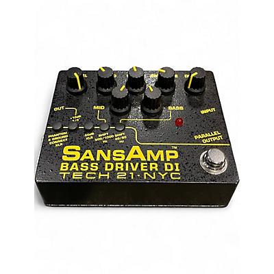 Used Tech 21 Sansamp PBDR Bass Driver DI Bass Effect Pedal