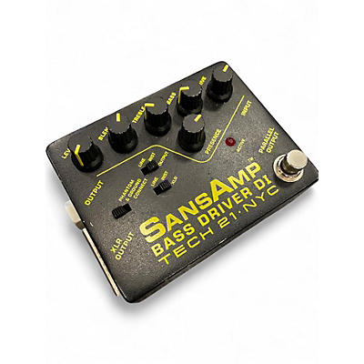 Used Tech 21 Sansamp PBDR Bass Driver DI Bass Effect Pedal