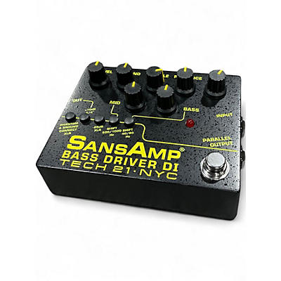 Used Tech 21 Sansamp PBDR Bass Driver DI V2 Bass Effect Pedal