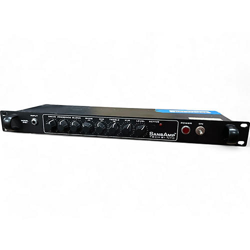 Tech 21 Used Tech 21 Sansamp RBI Rackmount Bass Preamp