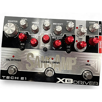 Used Tech 21 Sansamp XB Driver Bass Preamp