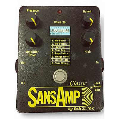 Used Tech 21 sansamp classic Effect Pedal