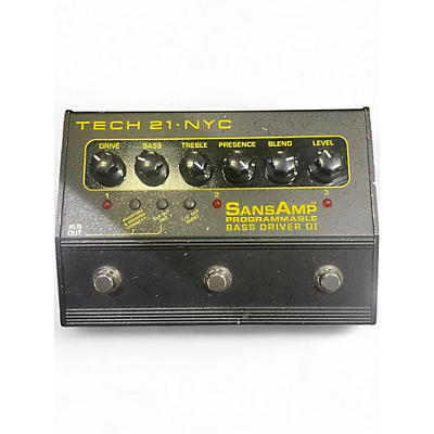 Used Tech 21 sansamp programmable bass driver di Effect Pedal