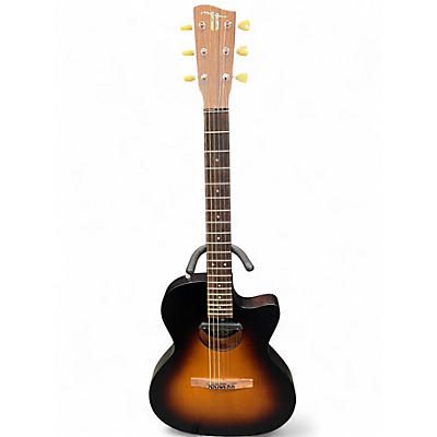 Used Teel LOOC uktra thin ae prototype vintage sunburst Acoustic Electric Guitar