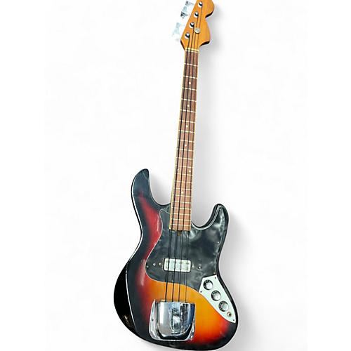 Used Teisco 1960s 4 string bass 2 Color Sunburst Electric Bass Guitar 2 Color Sunburst