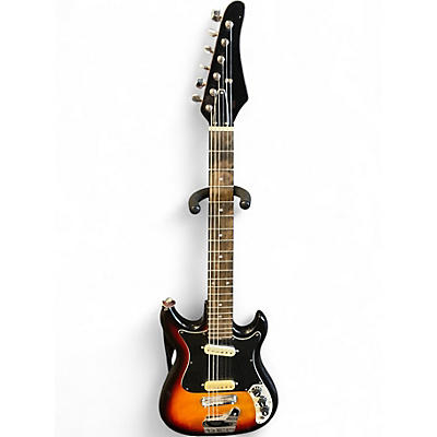 Used Teisco 559 2 Color Sunburst Solid Body Electric Guitar
