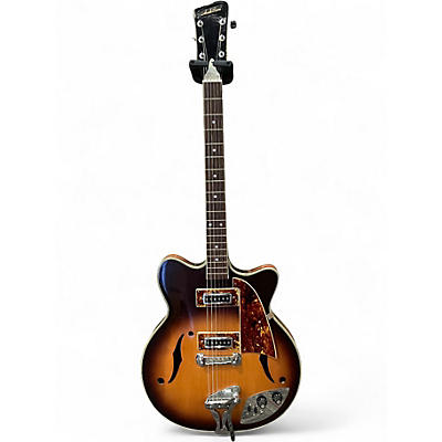 Used Teisco Audition  Tobacco Sunburst Hollow Body Electric Guitar