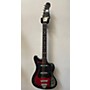 Used Teisco Used Teisco Deville Red Sunburst Solid Body Electric Guitar red sunburst