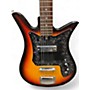 Used Teisco Used Teisco E-110 3 Color Sunburst Solid Body Electric Guitar 3 Color Sunburst