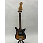 Used Teisco Used Teisco E-110 3 Tone Sunburst Solid Body Electric Guitar 3 Tone Sunburst