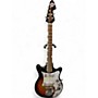 Used Teisco E-120 2 Tone Sunburst Solid Body Electric Guitar 2 Tone Sunburst