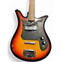 Used Teisco E110 2 Tone Sunburst Solid Body Electric Guitar 2 Tone Sunburst