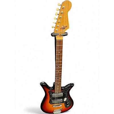 Used Teisco ET-200 2 Color Sunburst Solid Body Electric Guitar