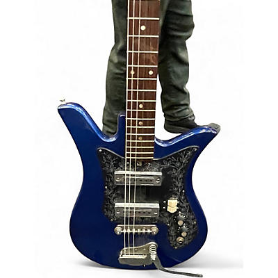 Used Teisco ET-200 BLUE Solid Body Electric Guitar