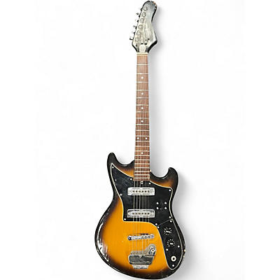 Used Teisco ET-220  2 Color Sunburst Solid Body Electric Guitar