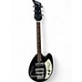Used Teisco May queen Black Hollow Body Electric Guitar Black