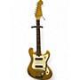 Used Teisco Vintage 1960s Metallic Gold Solid Body Electric Guitar Metallic Gold