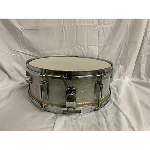 Tempro Used Tempro 5.5X14 Snare Drum White Marine white marine 10