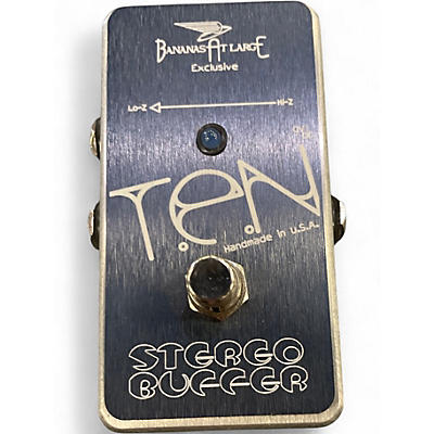Used Ten STEREO BUFFER Effect Pedal
