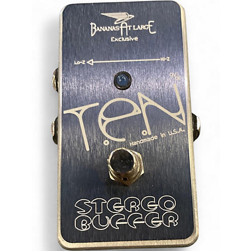 Used Ten STEREO BUFFER Effect Pedal