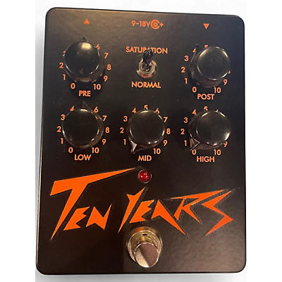 Used Ten Years ten years is a decade Effect Pedal