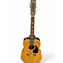 Used Terada tr1012 Natural 12 String Acoustic Guitar Natural