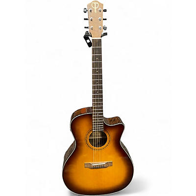 Used Teton STA120CESHB SUNBURST Acoustic Electric Guitar